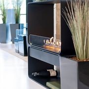 Decoflame Austin Freestanding BEV Net Zero Fireplace gallery detail image