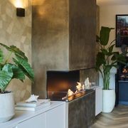 Decoflame Montreal Three-Sided BEV Net Zero Fireplace gallery detail image