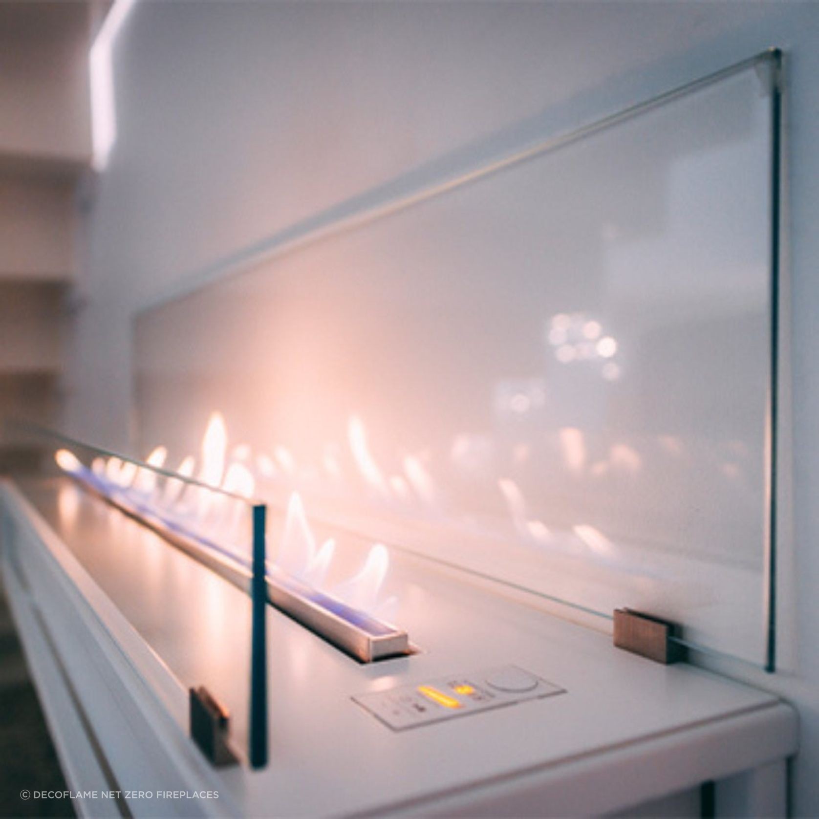 Decoflame Torino Wall Mounted Net Zero Fireplace gallery detail image