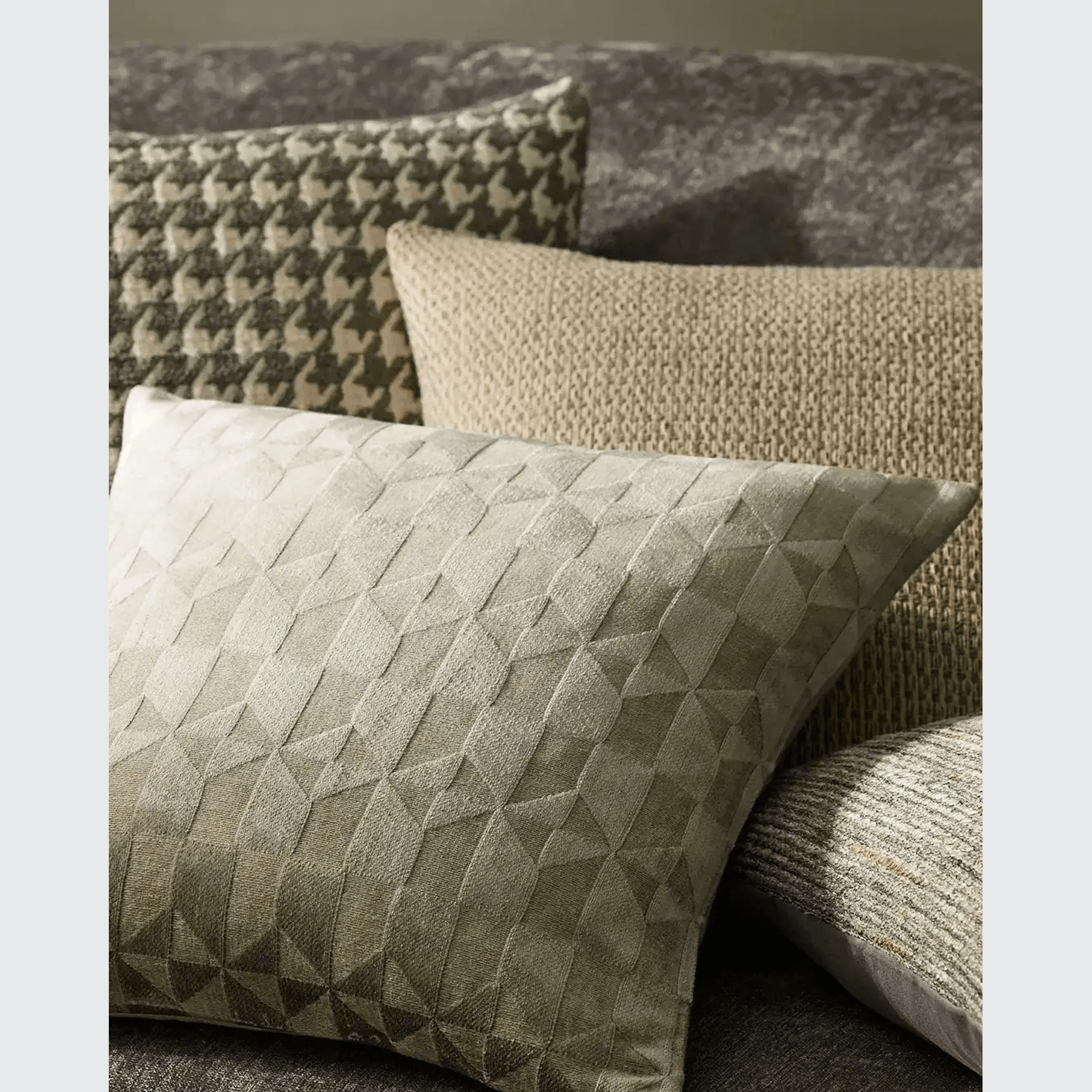 Weave Home Nicolo Cushion - Spruce gallery detail image