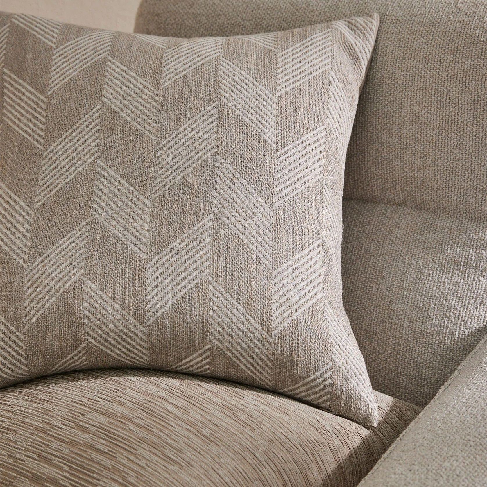 Weave Home Dania Cushion - Oyster | 50 x 50cm gallery detail image