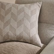 Weave Home Dania Cushion - Oyster | 50 x 50cm gallery detail image