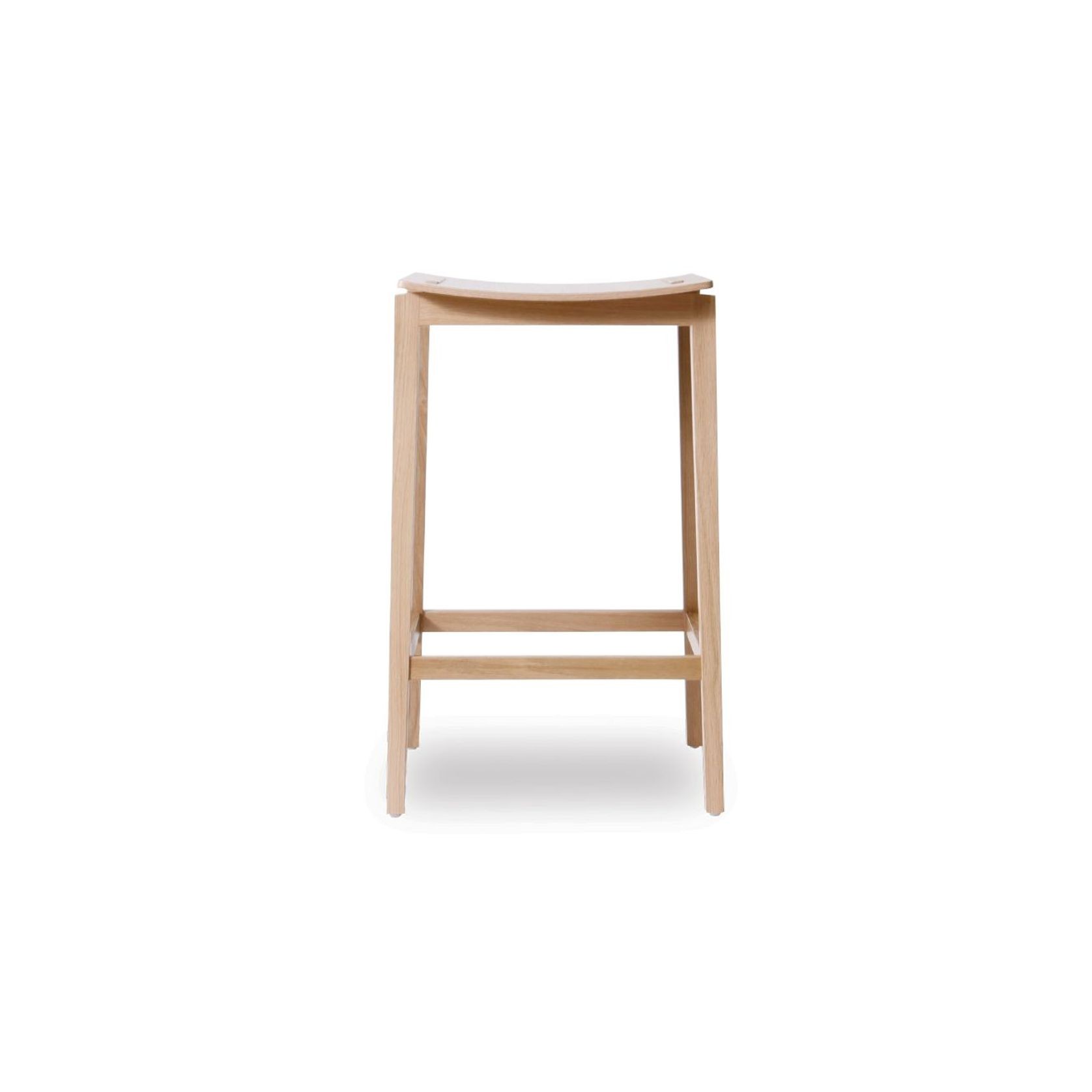 Stockholm Stool - Natural Oak - by TON gallery detail image
