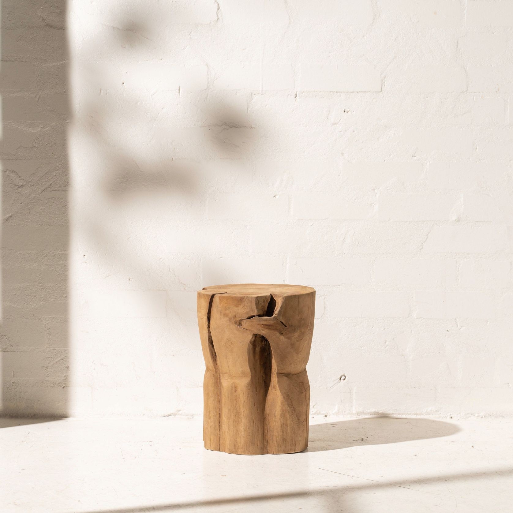 Devi Hourglass Tree Stump Stool gallery detail image