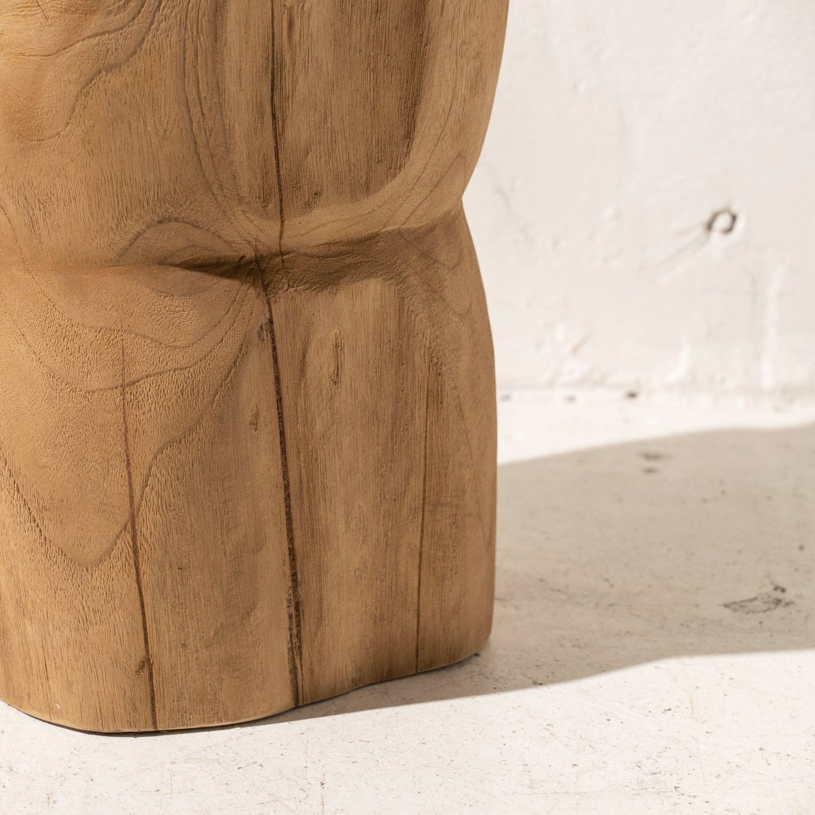 Devi Hourglass Tree Stump Stool gallery detail image