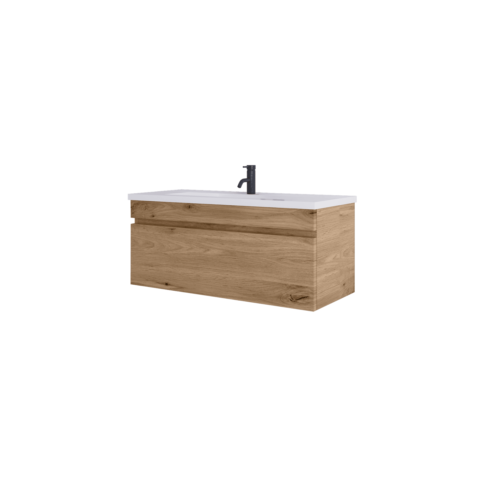 Code Lux 1200 Slim Single Drawer Vanity Range gallery detail image