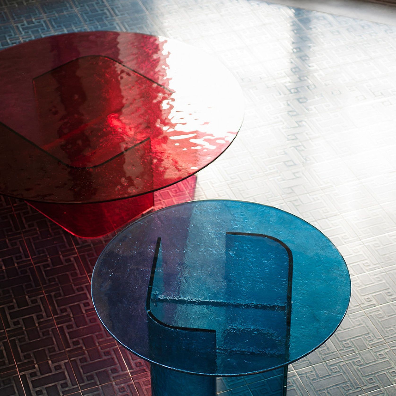 Double L Glaze Coffee Tables gallery detail image