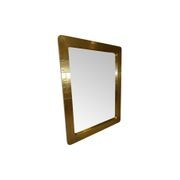 Large Rectangle Wall/Floor Aluminium Aviator Mirror (*also available in copper and polished brass) gallery detail image