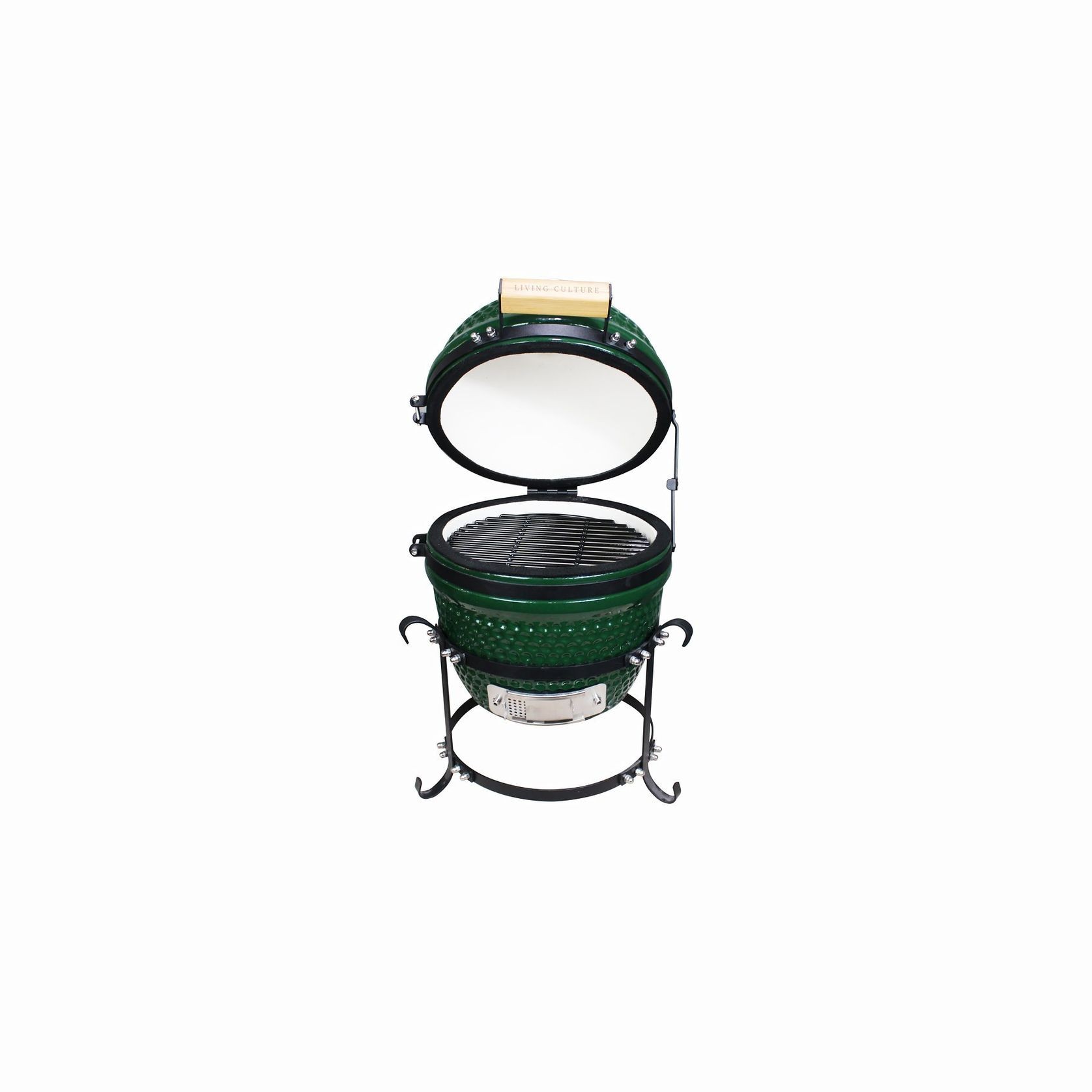 13 - Inch Kamado Ceramic Charcoal Grill With Bonus Accessory Pack gallery detail image