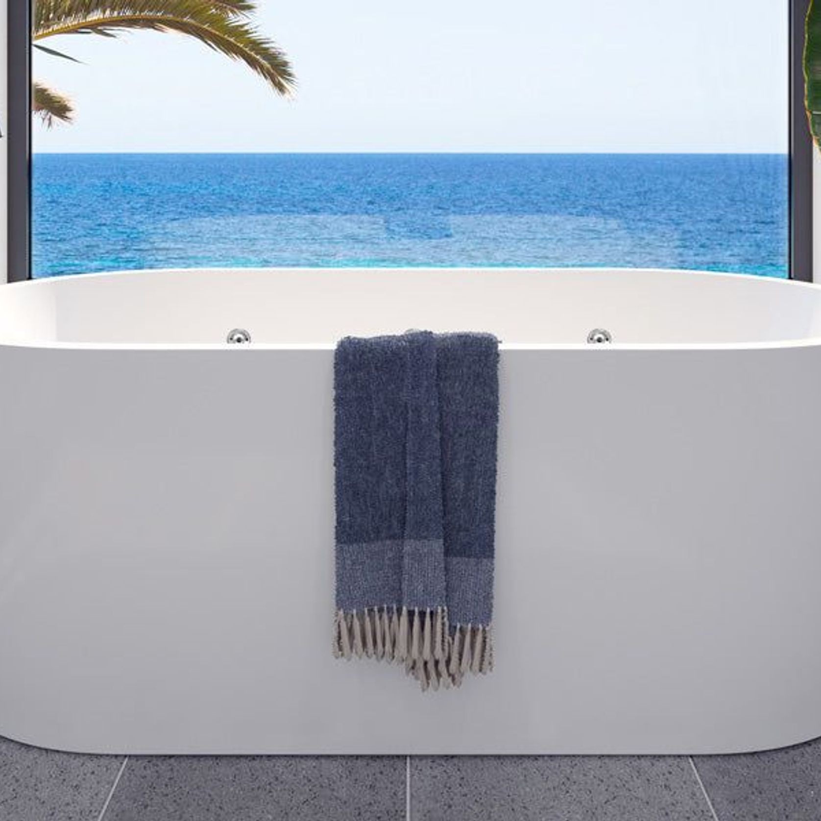 Decina Elisi Freestanding Spa Bath 1700 ArchiPro AU