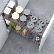 Galley Kitchen Pull-Out Cupboard Organiser Suits 200mm gallery detail image