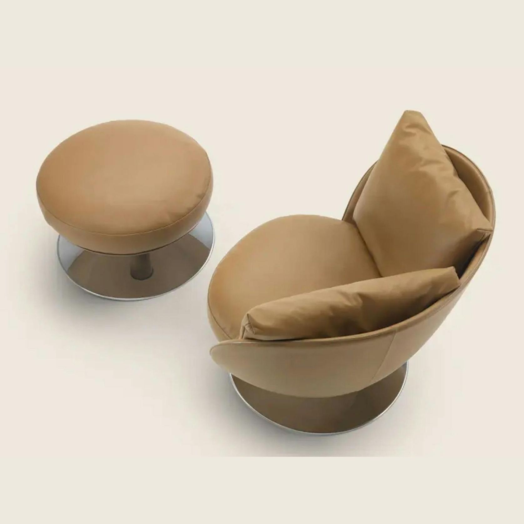 Eri Swivel Armchair By Flexform gallery detail image