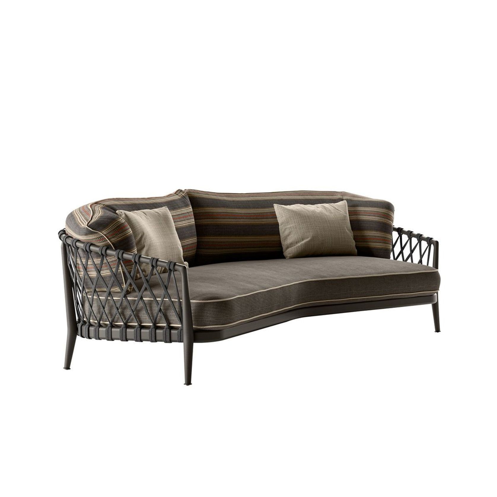 B&B Italia Outdoor Erica '25 Curved Sofa gallery detail image