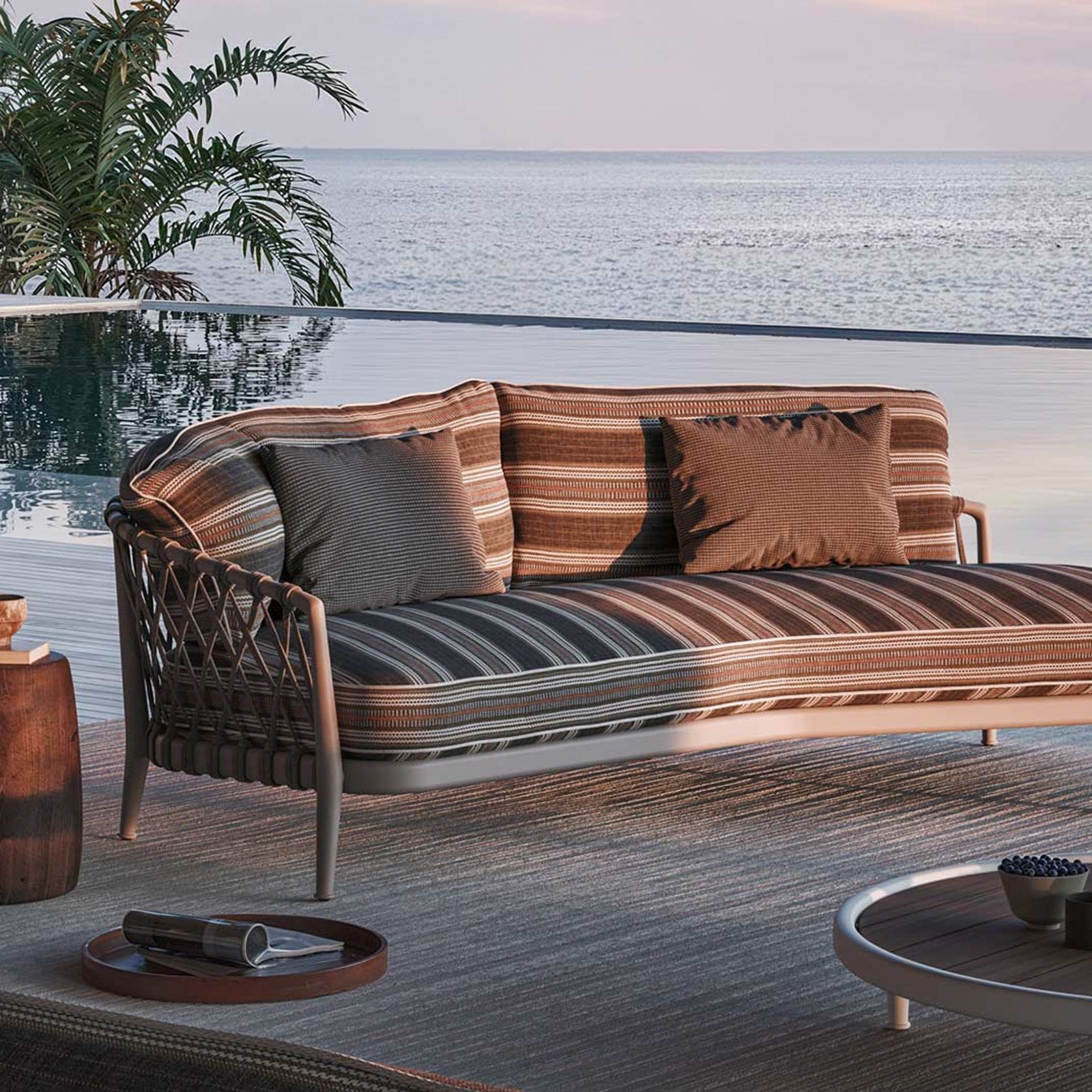 B&B Italia Outdoor Erica '25 Dormeuse gallery detail image