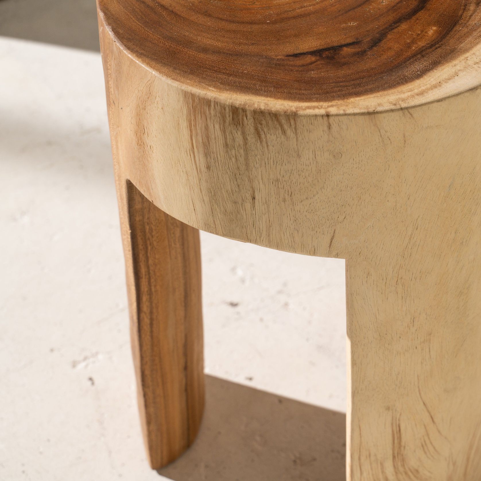 Eula Tree Stump Stool gallery detail image