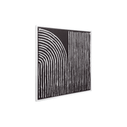 Black and White Abstract Enhanced Canvas Print gallery detail image