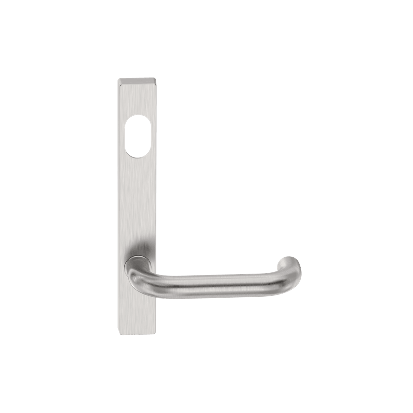 Narrow Plate Lever #10 Cylinder/Concealed SSS gallery detail image