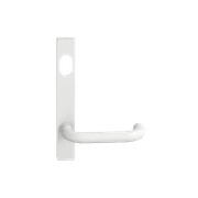 Narrow Plate Lever #10 Cylinder/Concealed WHT gallery detail image
