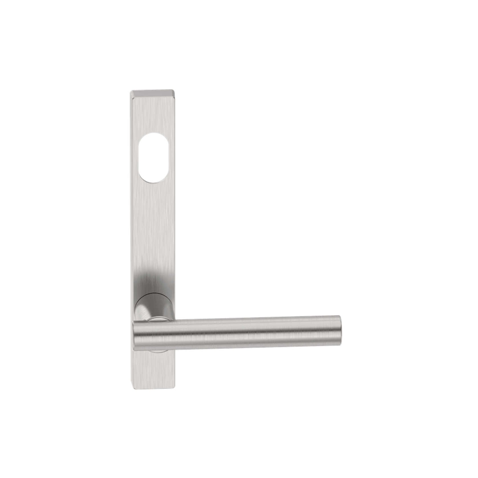 Narrow Plate Lever #12 Cylinder/Concealed SSS gallery detail image