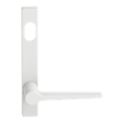 Narrow Plate Lever #14 Cylinder/Concealed WHT gallery detail image