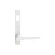 Narrow Plate Lever #14 Cylinder/Concealed WHT gallery detail image