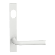 Narrow Plate Lever #13 Cylinder/Concealed WHT gallery detail image