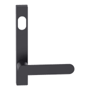 Narrow Plate Lever #30 Cylinder/Concealed BLK gallery detail image