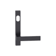 Narrow Plate Lever #32 Cylinder/Concealed BLK gallery detail image