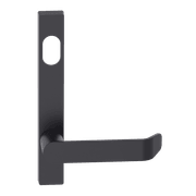 Narrow Plate Lever #34 Cylinder/Concealed BLK gallery detail image