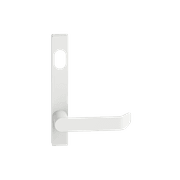 Narrow Plate Lever #34 Cylinder/Concealed WHT gallery detail image