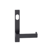 Narrow Plate Lever #35 Cylinder/Concealed BLK gallery detail image