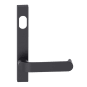 Narrow Plate Lever #36 Cylinder/Concealed BLK gallery detail image