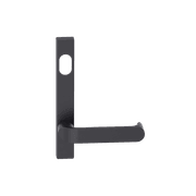Narrow Plate Lever #36 Cylinder/Concealed BLK gallery detail image