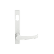 Narrow Plate Lever #37 Cylinder/Concealed WHT gallery detail image