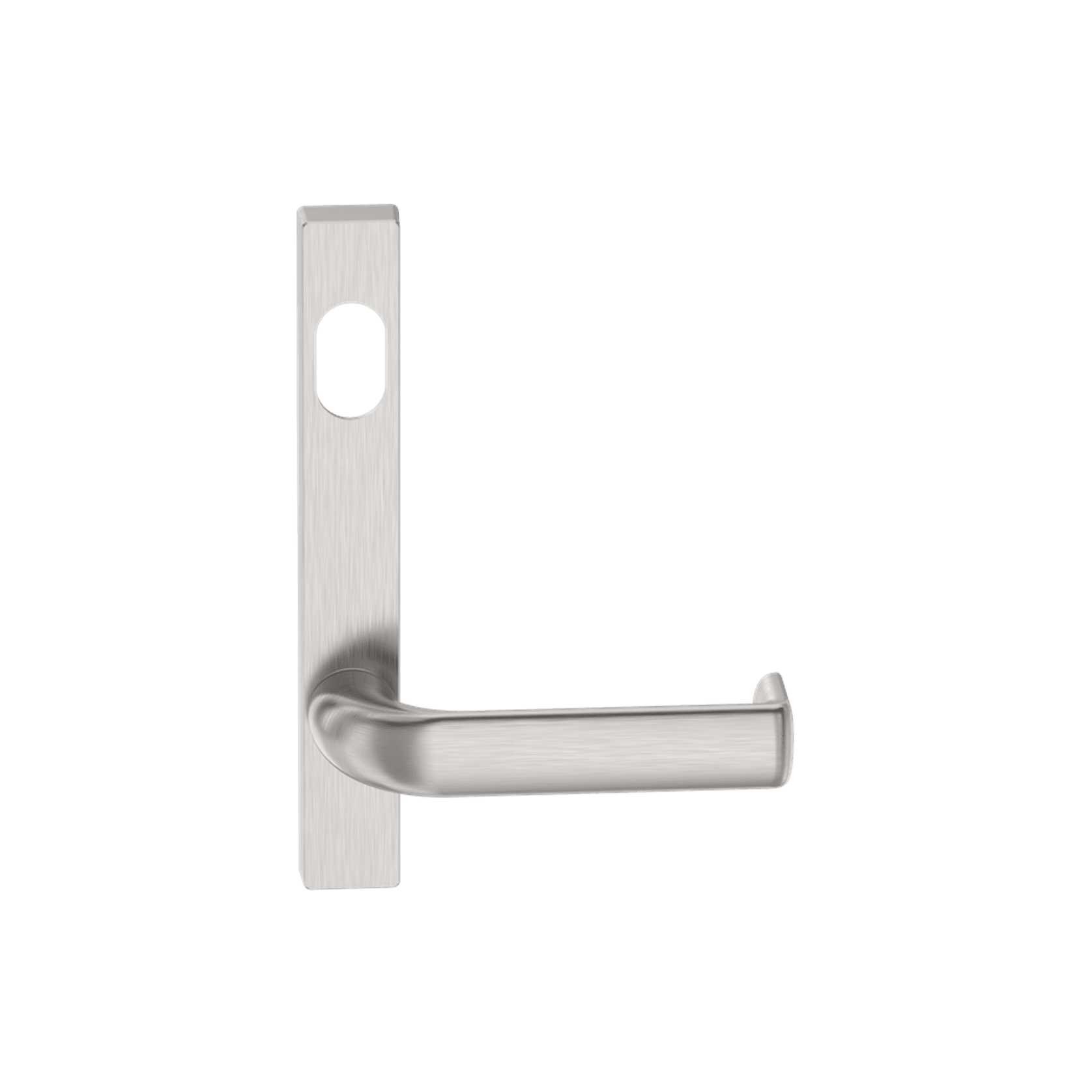 Narrow Plate Lever #38 Cylinder/Concealed SSS gallery detail image