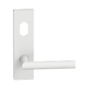 Rectangular Plate Lever #11 Cylinder/Concealed WHT gallery detail image