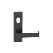Rectangular Plate Lever #31 Cylinder/Concealed BLK gallery detail image