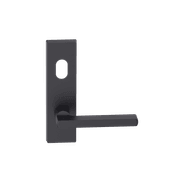 Rectangular Plate Lever #33 Cylinder/Concealed BLK gallery detail image