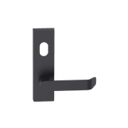 Rectangular Plate Lever #34 Cylinder/Concealed BLK gallery detail image