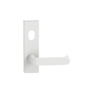 Rectangular Plate Lever #36 Cylinder/Concealed WHT gallery detail image