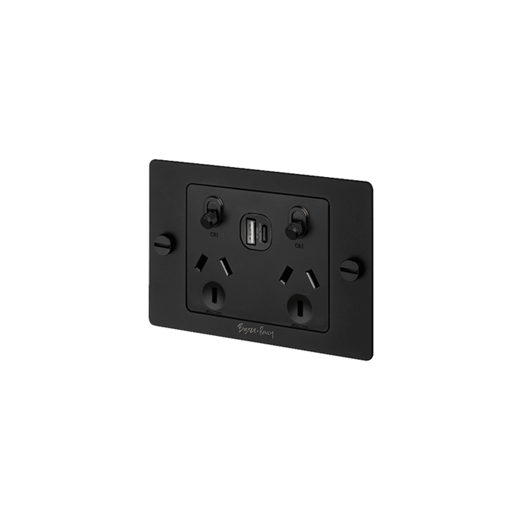 Buster+Punch 2 Socket USB A+C Outlet gallery detail image