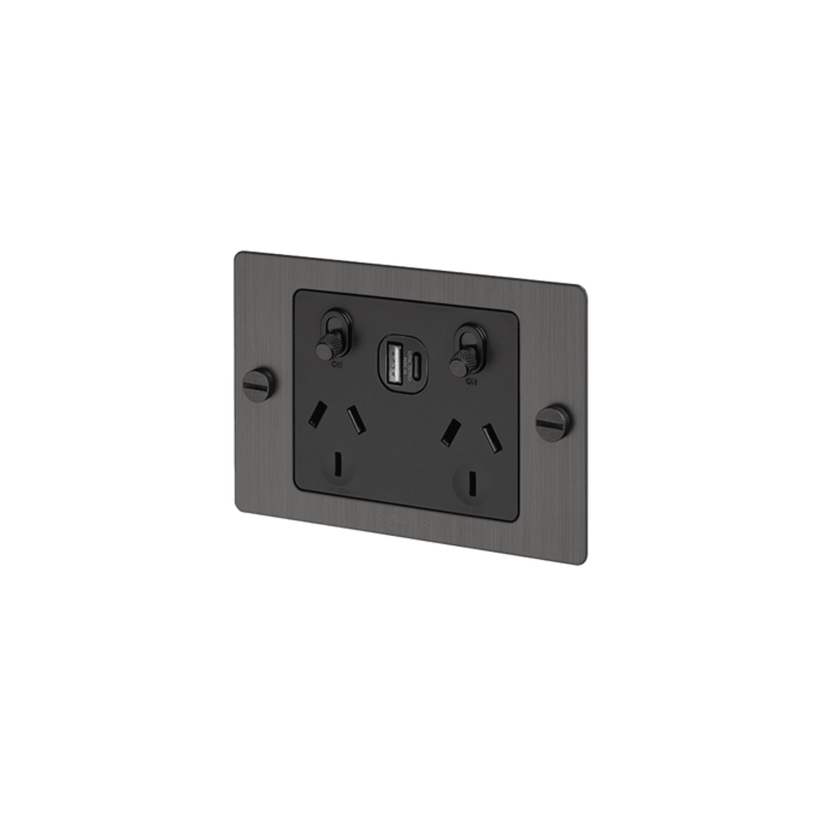 Buster+Punch 2 Socket USB A+C Outlet gallery detail image
