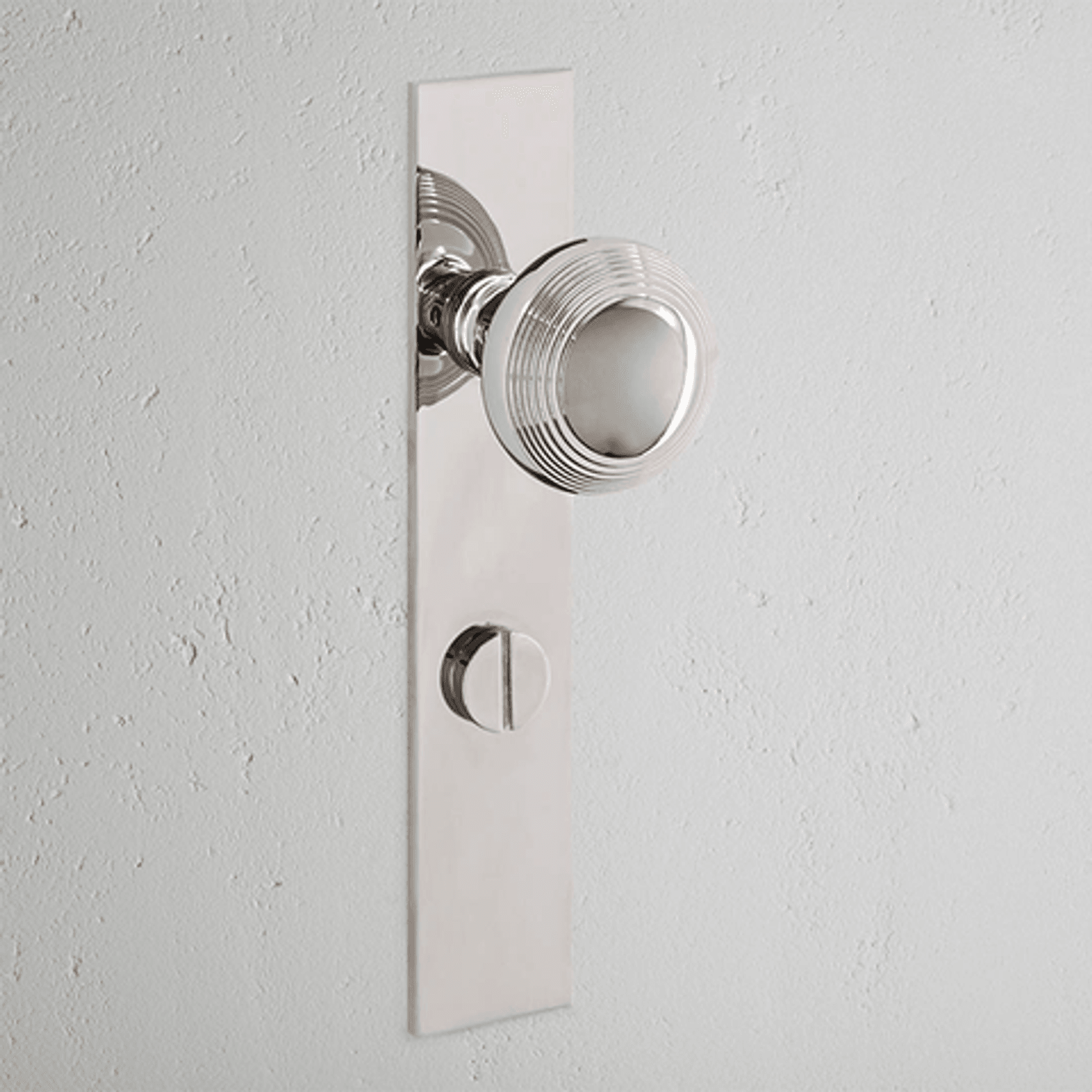 Corston Poplar Long Plate Door Knob gallery detail image