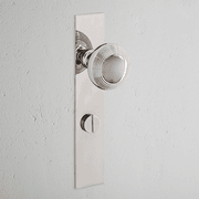Corston Poplar Long Plate Door Knob gallery detail image
