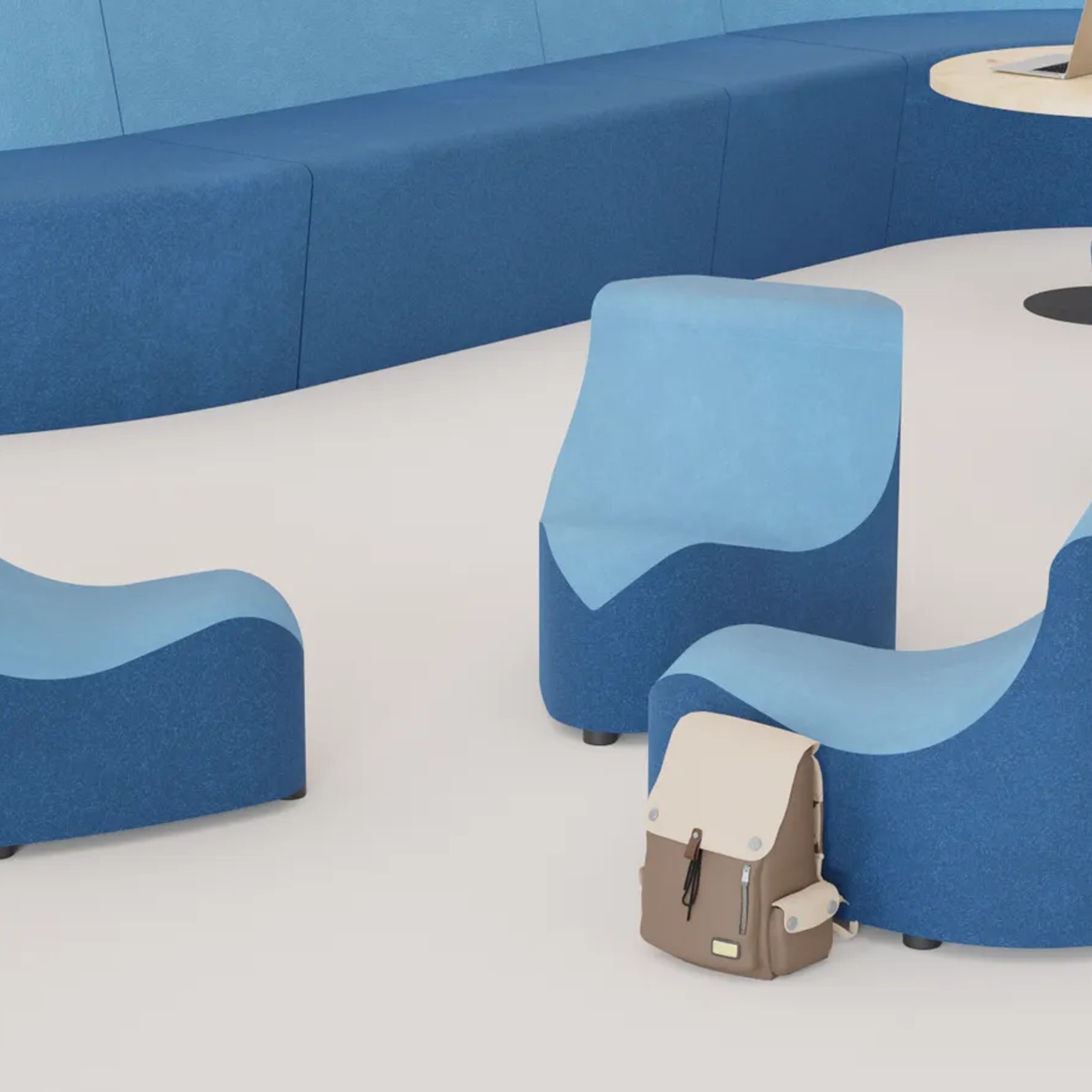 Softscape and Ottoman Seating by Lundia gallery detail image
