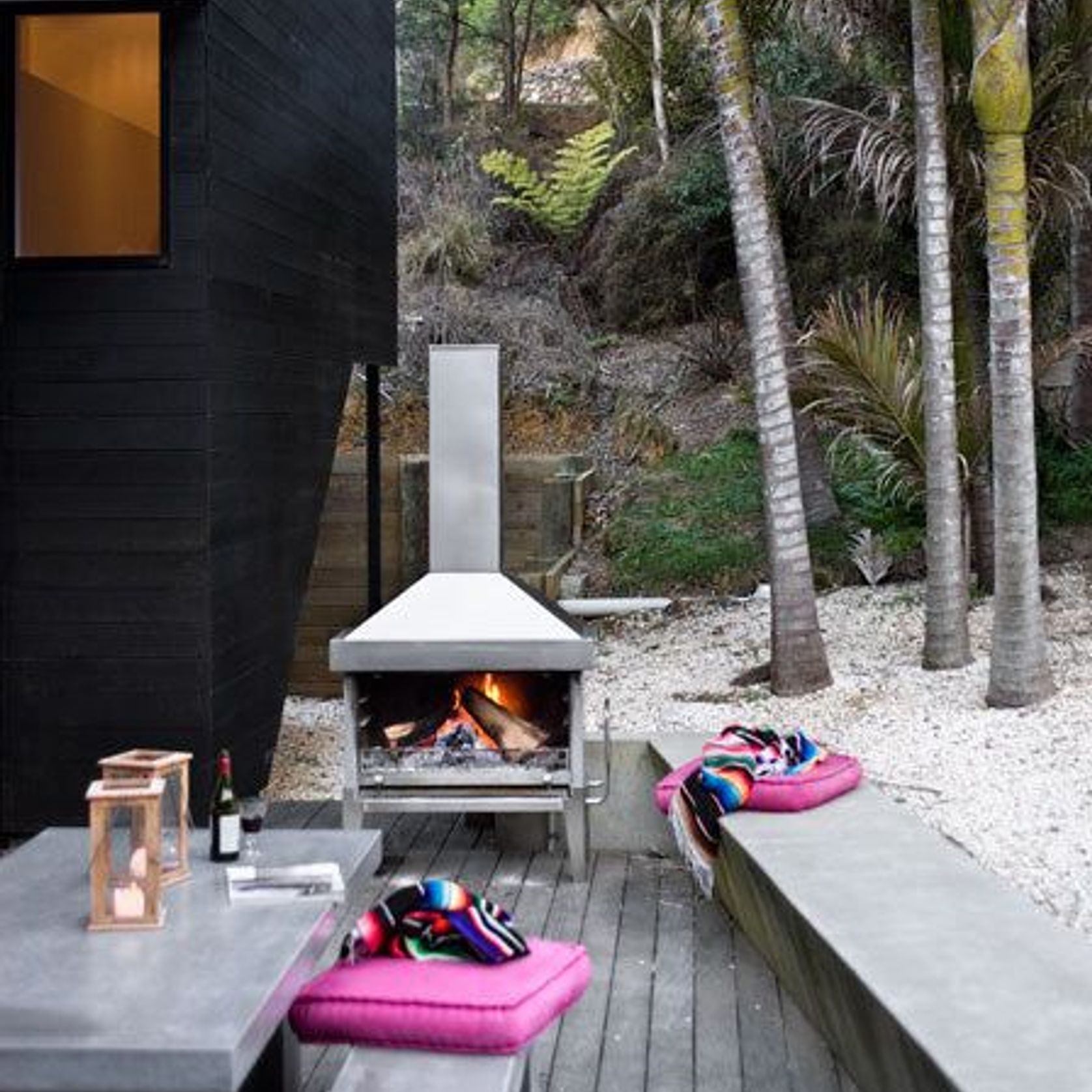 Custom 304 Stainless Fireplace gallery detail image