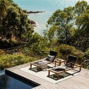 Baya Finn In & Outdoor Cushion - Eucalyptus | Lumbar gallery detail image