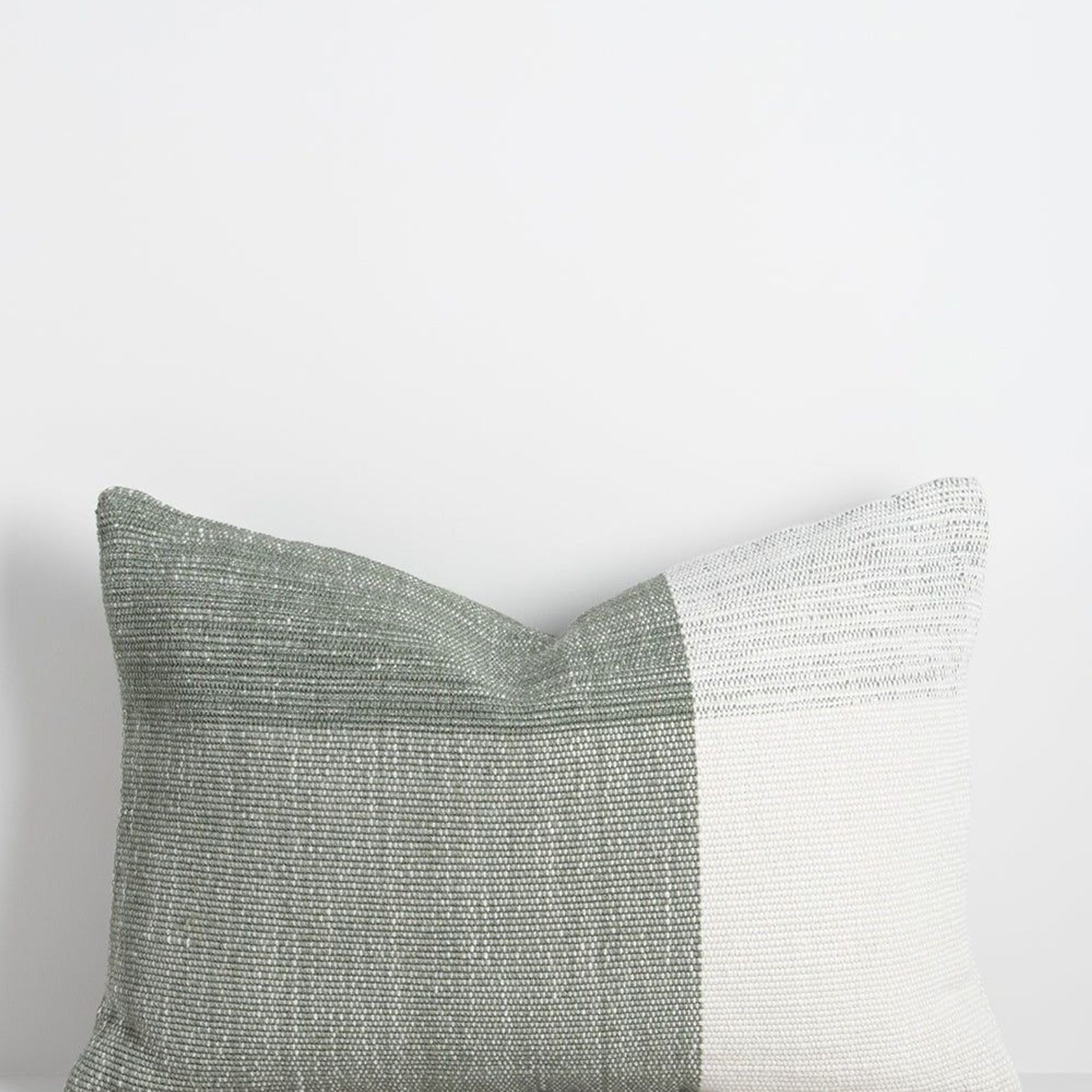 Baya Finn In & Outdoor Cushion - Eucalyptus | Lumbar gallery detail image