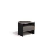 Flexus Bedside Table - Black Lacquered Structure gallery detail image