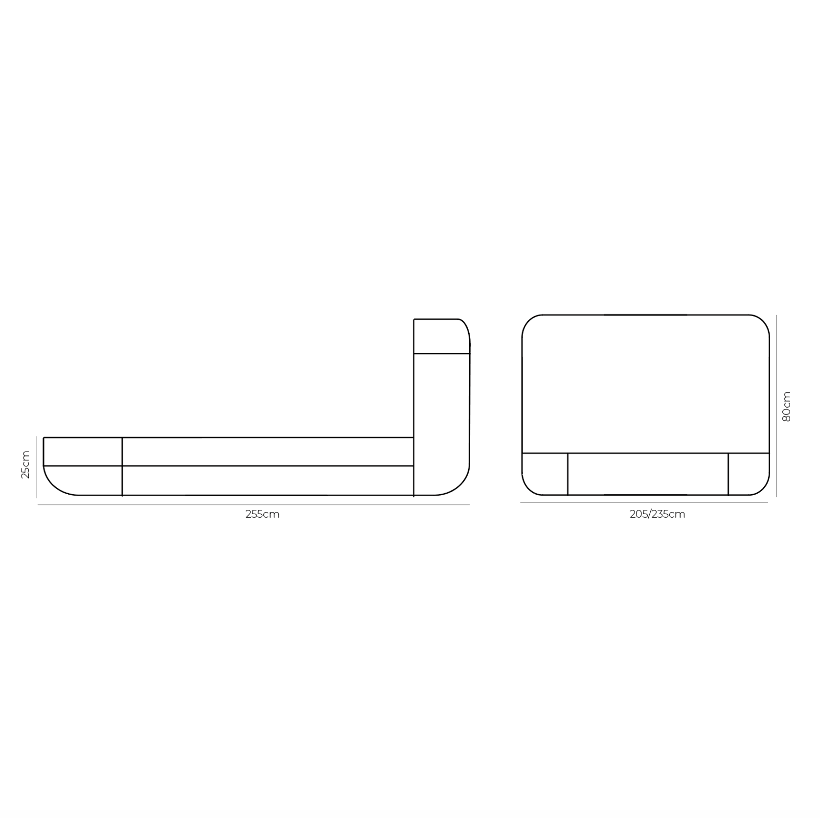 Floss Queen Bed - Fossil Fawn gallery detail image